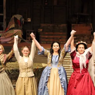 Cast of Little Women--Amy, Meg, Jo, Mrs. March and Beth