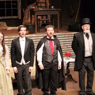 Cast of Little Women--Laurie, Professor Bhaer and Mr. Laurence