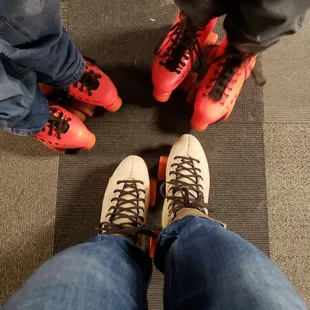 Skates available for all ages and sizes!