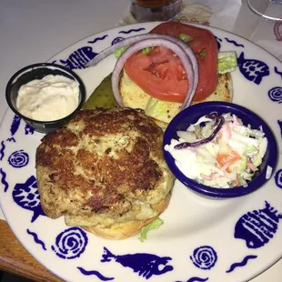 Crab Cake Sandwich