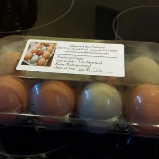 Awesome local eggs!