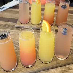 Mimosa flights
