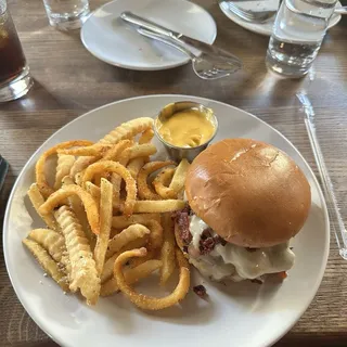 Mushroom Swiss Burger