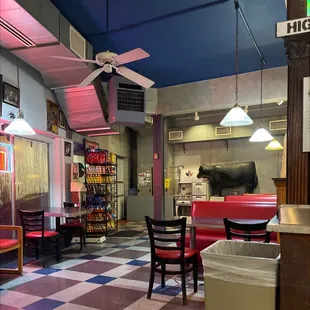 the interior of smith&apos;s deli