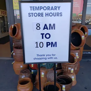 Current hours as of 3.16.2020