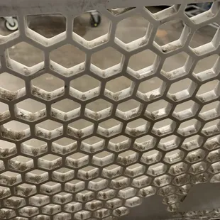 Filthy shopping cart