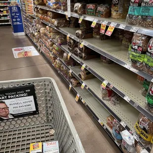 Empty, Empty, Empty.