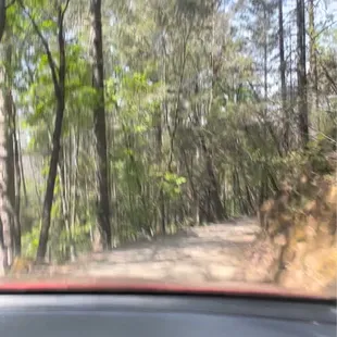 Just part of the roads make sure to have good tires