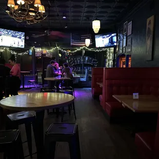 bar area