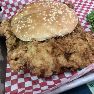 Pork Tenderloin Sandwich