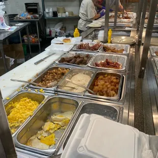 a chef preparing food in the kitchen