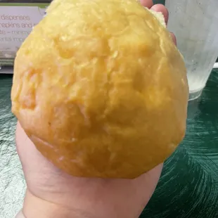 Huge homemade dinner roll