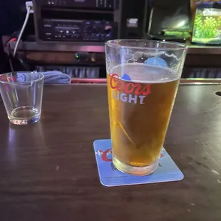 Cold Pint of Fat Tire