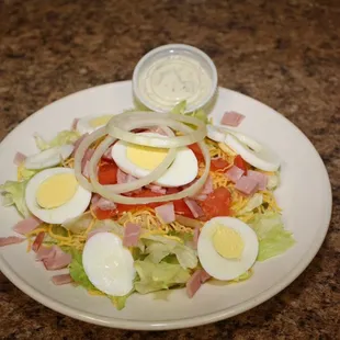 Chef Salad with all the Fixings.