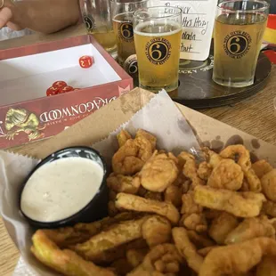 Fried Banana Pepper Rings