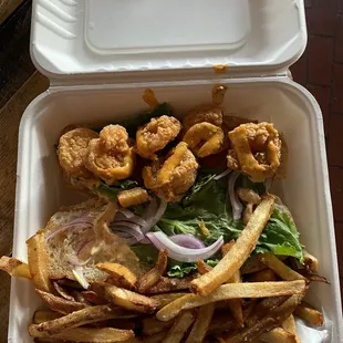 Shrimp po boy