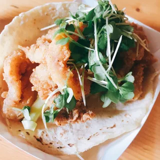 Crispy Calamari Taco