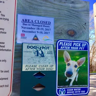 Cabin Fever Trailhead trail - area closed dates.  12/02/2017