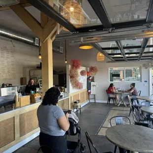 Great place Really good food  Great coffee Awesome location, super convenient  I pop by here a few times a week.