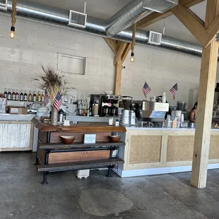 Interior of the building