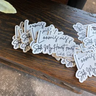 Loomis stickers