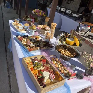 We also offer charcuterie tables