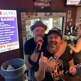 Wes Hoffman (Singer) and Lynn Hernandez (From Tulsa Rocks)