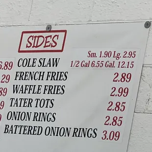 Sides are a hit!