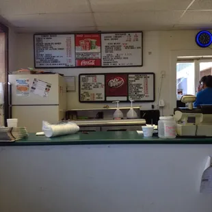 sushi and sashimi, interior