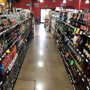 the aisle