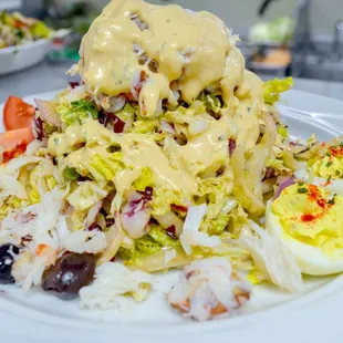 Dungeness Crab Louie Salad