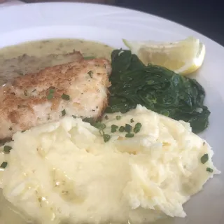 Herb Crusted Lake Superior Whitefish