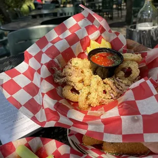 The calamari yumminess