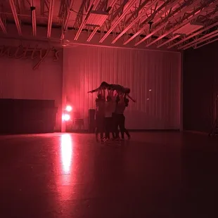 Contemporary improv class!  Beautiful storytelling by these kids!