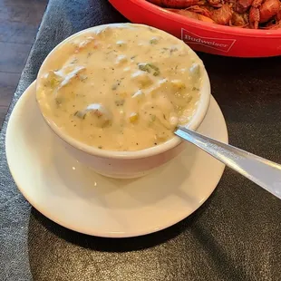 Crawfish &amp; Corn Bisque