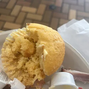 Make sure you have a cup of water this is dry like desert