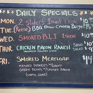 Daily Specials