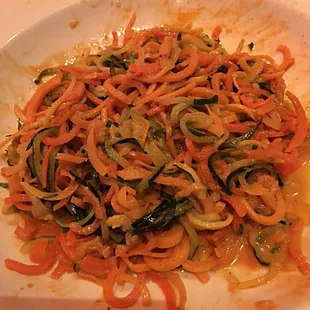 Vegetable noodles
