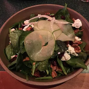 Spinach salad