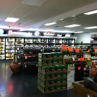 Well light store interior.