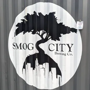 Logo on the wall