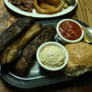 ribs, food
