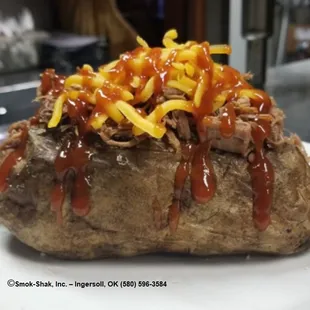 New Thursday special is BBQ Brisket Stuffed Loaded Baked Potato.