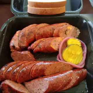 Black Pepper Sausage Sandwich