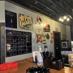 Events calendar. Food trucks, karaoke, music bingo etc...