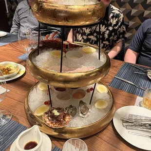 Seafood tower