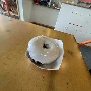 Smoke &amp; Donuts glazed donut