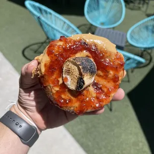 PB&amp;J donut