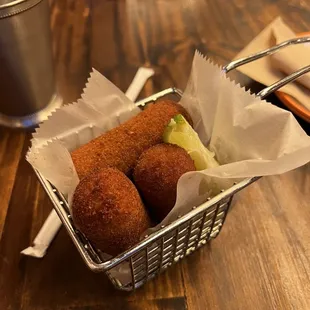 Smoked croquetas