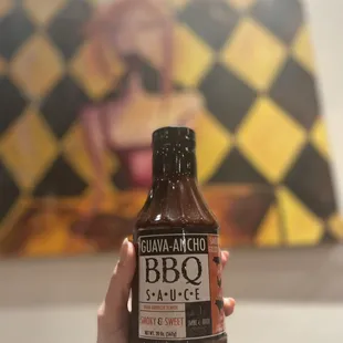Their custom made guava bbq sauce